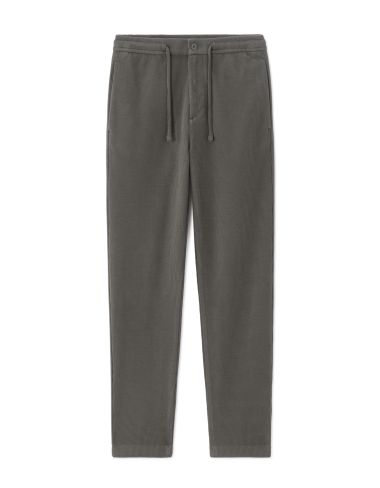 Pantalon 24H slim effet gauffré - kaki