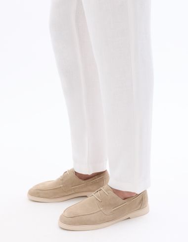 Chaussures bateau - beige