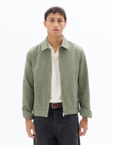 Veste col chemise - beige