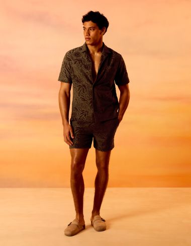 Saint-Tropez - Chemise homme kaki