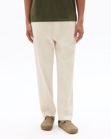 Pantalon chino 24H loose - blanc