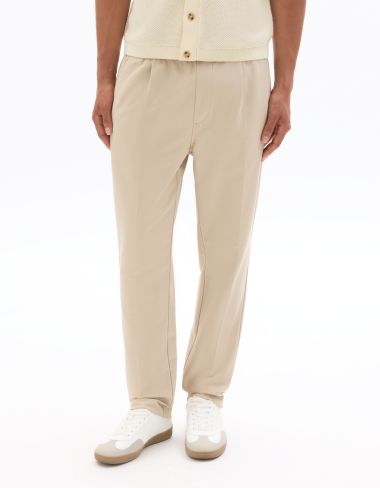 Pantalon 24H slim stretch - beige