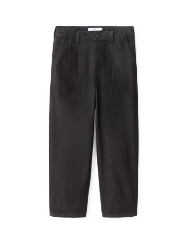 Jean carrot 100% coton - noir