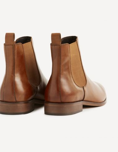 Boots montante - marron
