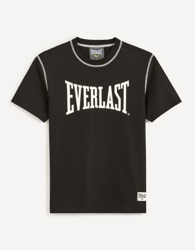 Everlast - T-shirt noir 100% coton