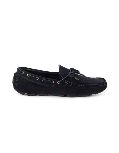 Mocassins en cuir - marine