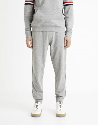 Pantalon de jogging 100% coton - gris