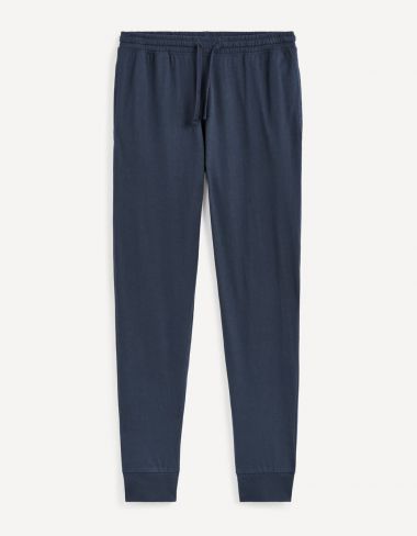Pyjama sweat et jogging 100% coton - marine