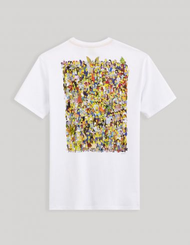 The Simpsons -T-shirt blanc