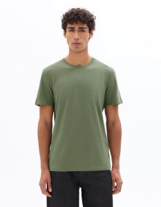 T-Shirt regular col rond 100% coton - vert