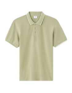 Polo piqué regular 100% coton - vert