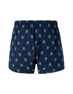 Caleçon 100% coton à motifs chats de fortune - marine
