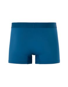 Boxer en microfibre uni - pétrole foncé