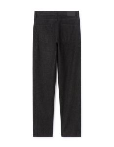 Jean loose 100% coton - brut noir