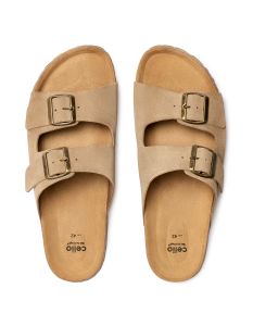 Sabots à deux boucles - beige