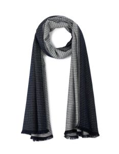 Chèche rayé - marine