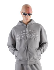 Follow your Instinct* by Inoxtag - Sweat à capuche gris