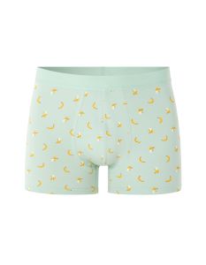 Boxer à motif banane - bleu