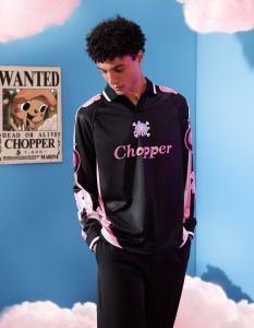 One Piece - Maillot oversize homme noir Tony Tony Chopper