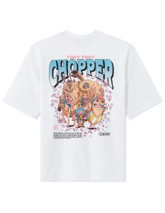 One Piece - T-shirt blanc homme Tony Tony Chopper