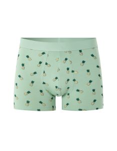 Boxer à motif ananas - vert
