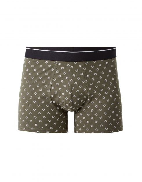 Boxer à micromotifs - kaki