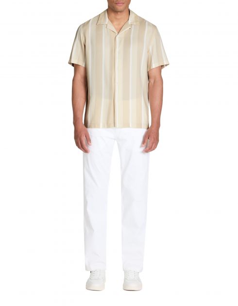 Pantalon chino straight - blanc