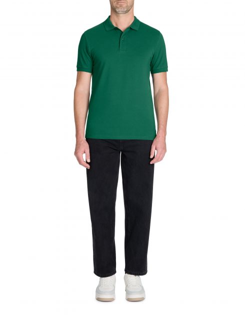 Polo straight 100% coton - vert