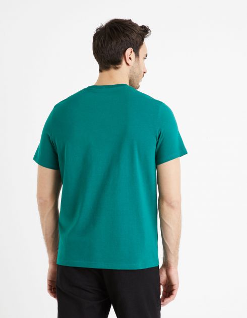 Essentiel - le T-shirt regular 100% coton - bleu