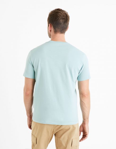 Essentiel - le T-shirt regular 100% coton - bleu