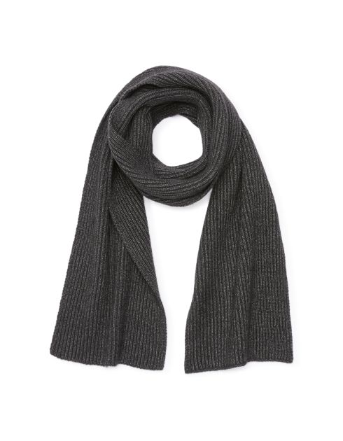 Echarpe en maille - anthracite