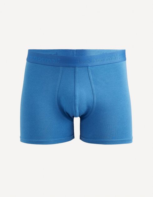 Boxer en coton stretch - bleu clair