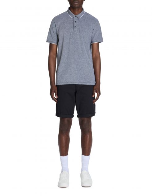 Bermuda 100% coton stretch - noir