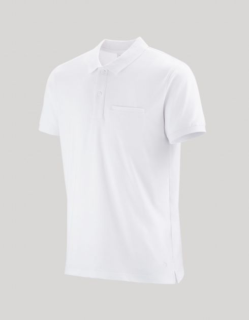 Polo jersey - Blanc