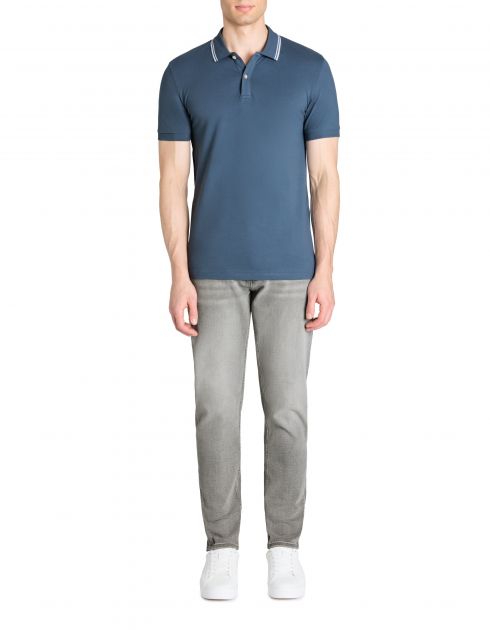 Jean slim coton stretch c25 - gris