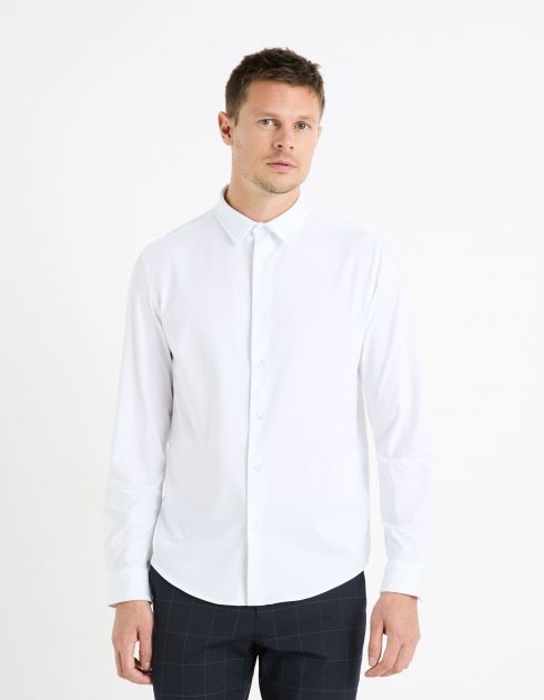 Chemise regular - blanc