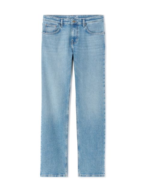 Jean C.5 regular coton stretch 3 longueurs - bleu clair