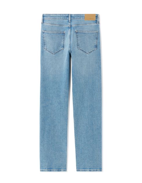 Jean C.5 regular coton stretch 3 longueurs - bleu clair