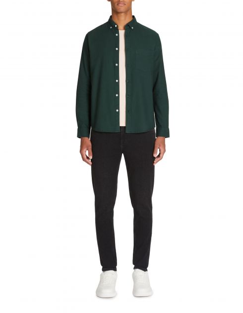 Jean slim coton stretch C15 3 longueurs - noir