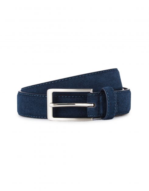 Ceinture en suède - marine