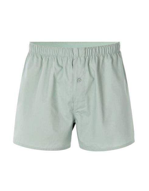 Caleçon 100% coton uni - bleu