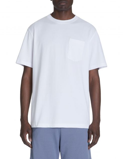 T-shirt col rond Coolmax - blanc