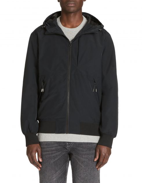 Blouson à capuche - noir