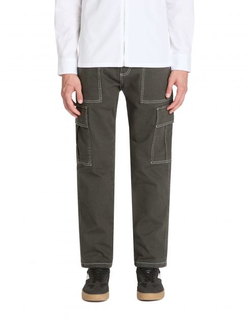 Pantalon cargo loose - kaki