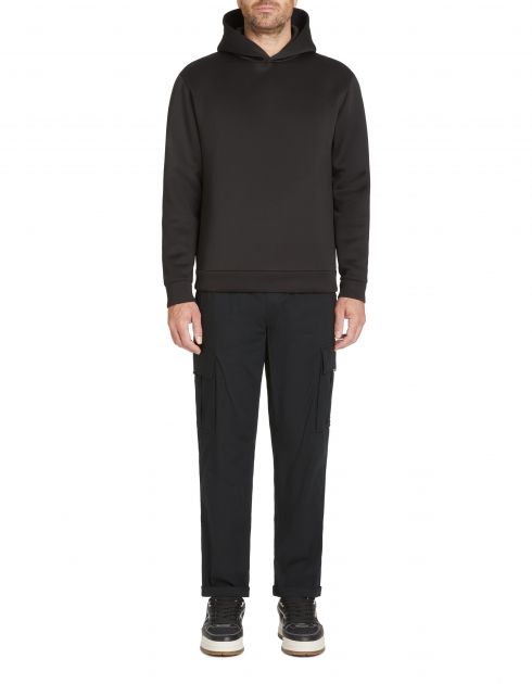 Pantalon cargo straight - noir