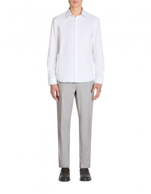 Chemise regular en oxford royal - blanc