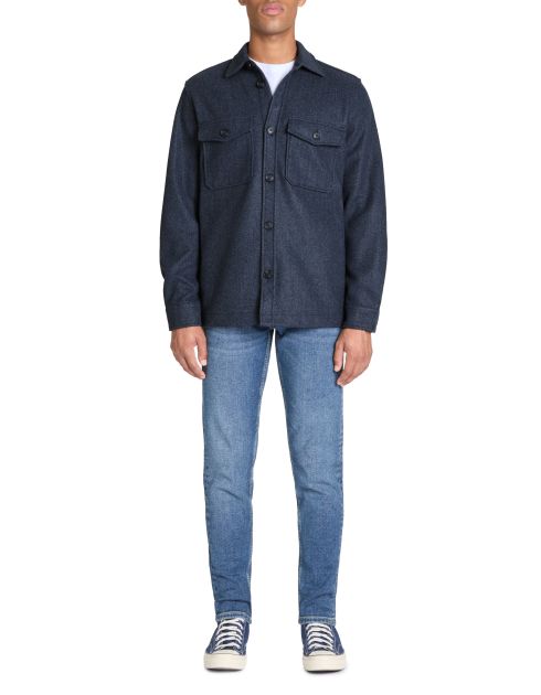 Surchemise overshirt - bleu