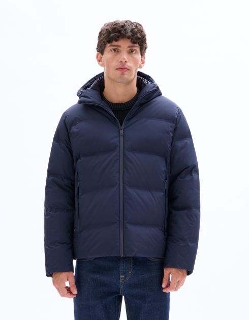 Doudoune Downwarm 90% duvet 10% plume sans couture - marine