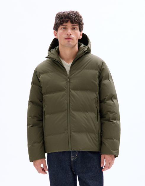 Doudoune Downwarm 90% duvet 10% plume sans couture - kaki