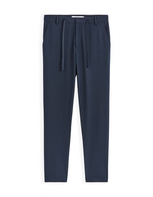 Pantalon 24H slim uni - marine